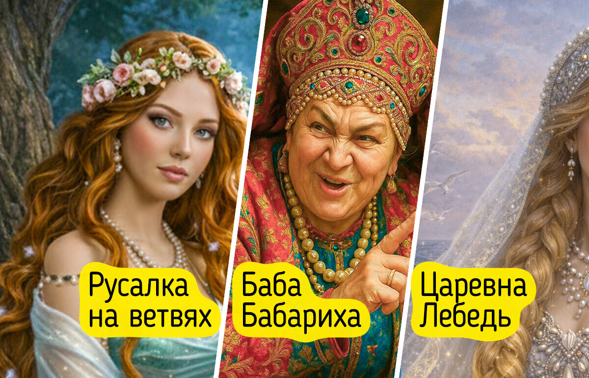 17 иллюстраций к сказкам Пушкина, от которых взгляд отвести невозможно