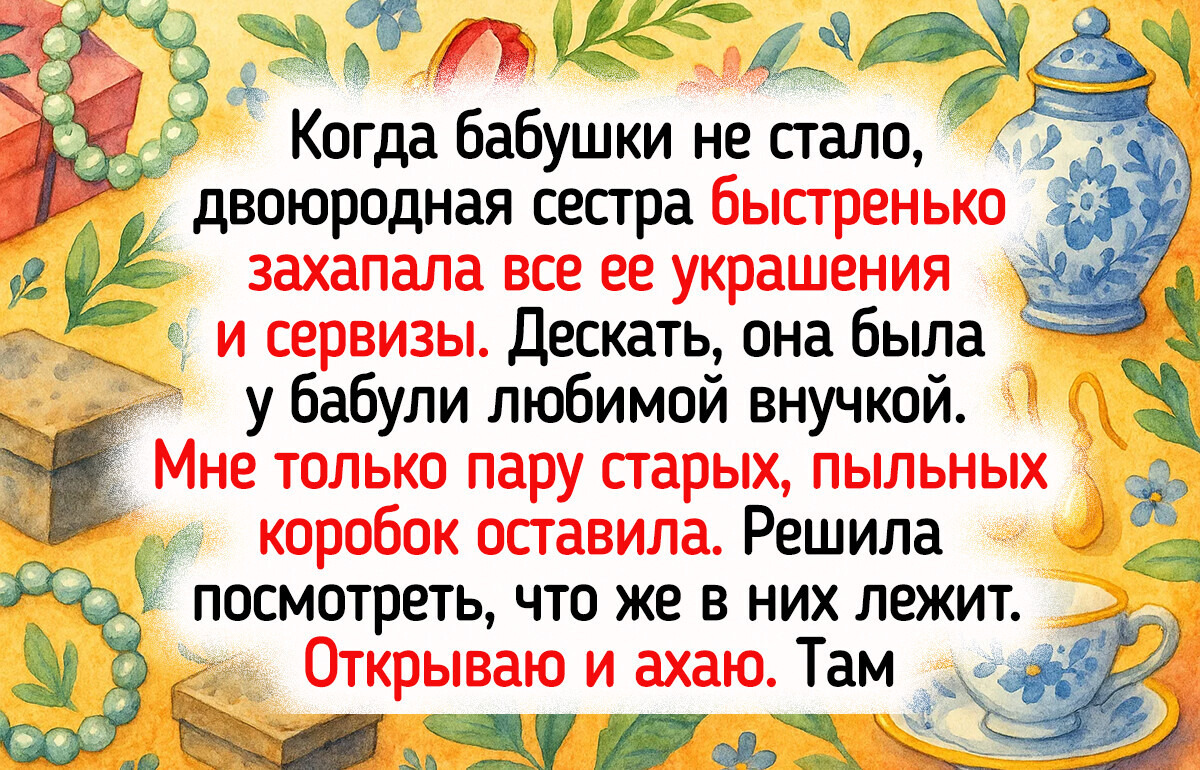 Деньги — не главное: 20+ человек рассказали о самой ценной вещи, которая досталась им в наследство