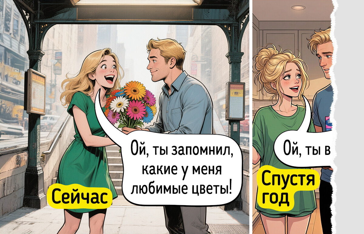 14 комиксов про любовь, от которых хочется не только умилиться, но и прыснуть со смеху 14 комиксов про любовь, от которых хочется не только умилиться, но и прыснуть со смеху