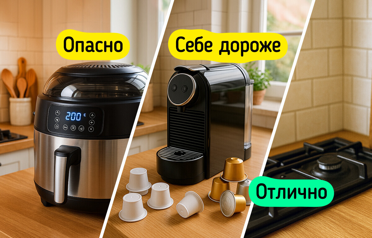 6 вещей на кухне, которые точно не принесут вам пользы 6 вещей на кухне, которые точно не принесут вам пользы