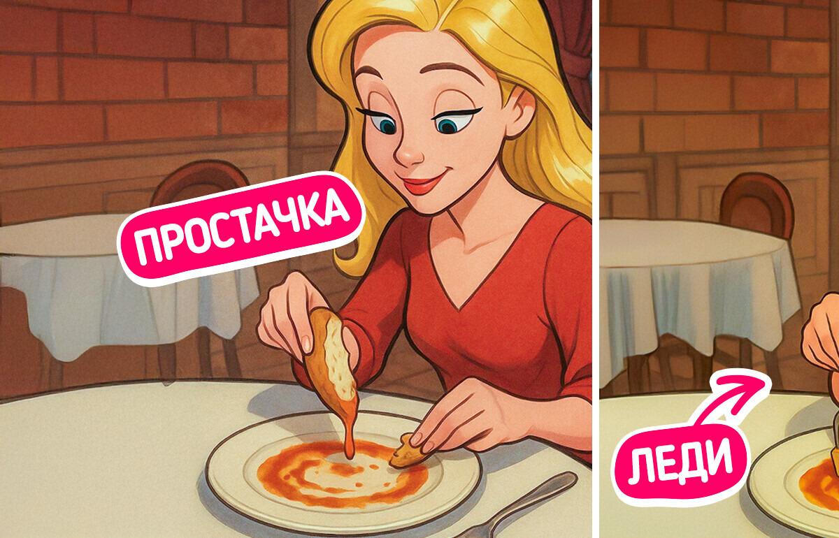 12 привычек за столом, которые мигом выдадут в вас интеллигентного человека