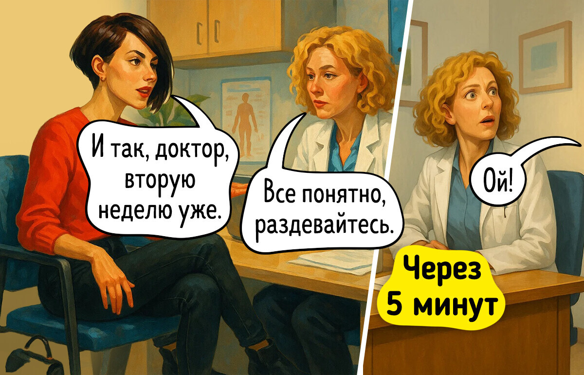 14 ироничных комиксов, которые поймет каждый, кто хоть раз ходил по врачам 14 ироничных комиксов, которые поймет каждый, кто хоть раз ходил по врачам