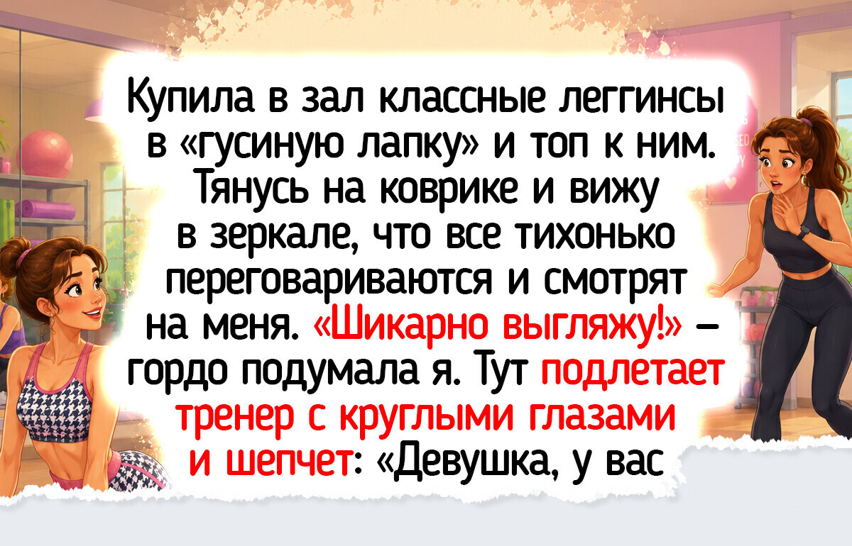 15 светлых историй из тренажерки, где среди звона гантелей и гула беговых дорожек нашлось место радости и доброй иронии