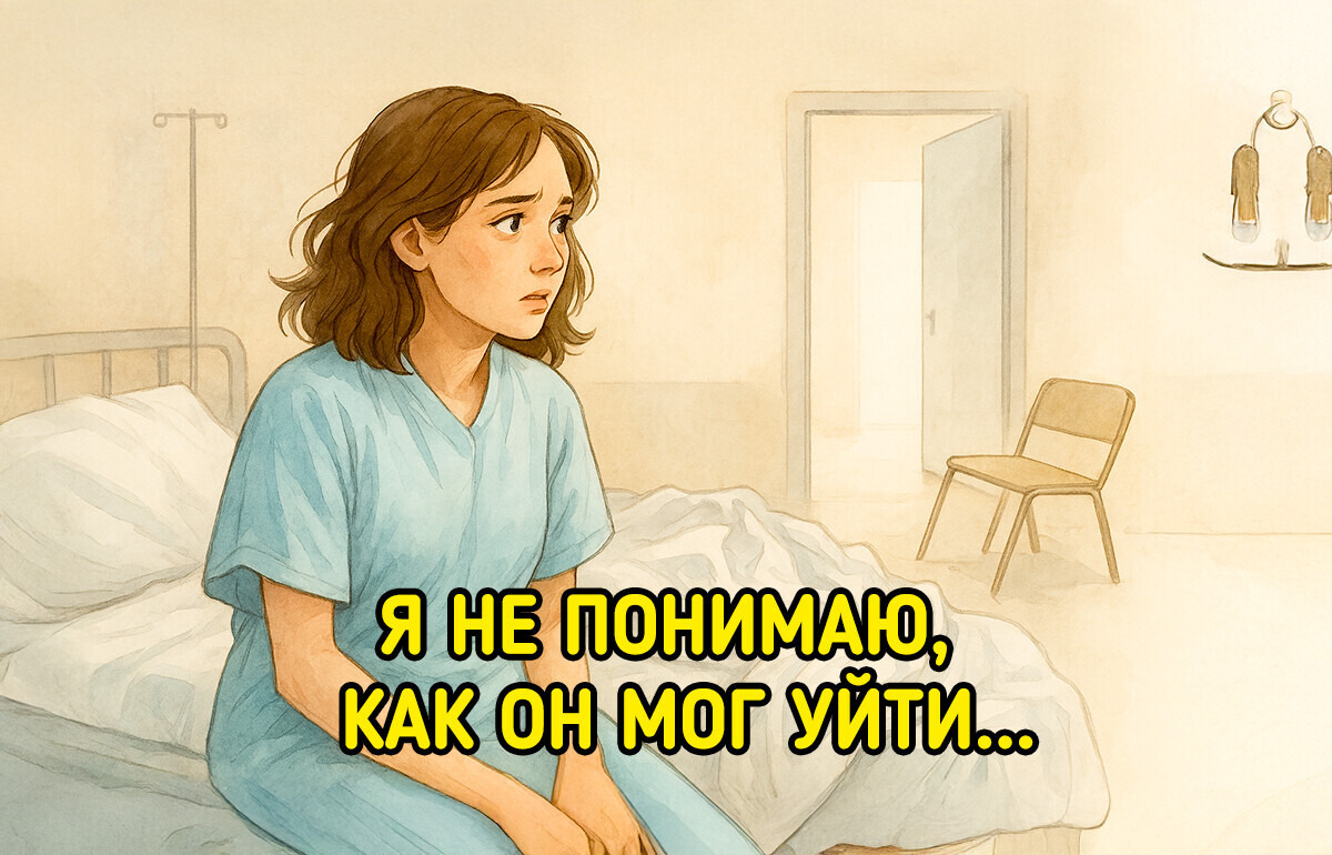 Она поверила в его обещание, но осталась в палате одна Она поверила в его обещание, но осталась в палате одна