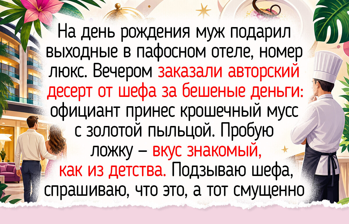 20+ человек, которые из дорогого отеля вернулись с сюжетами для мемуаров