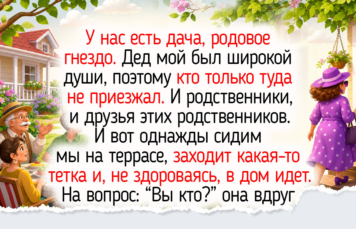 16 историй о гостях, в которых за шумом застолья скрывается жизненная ирония