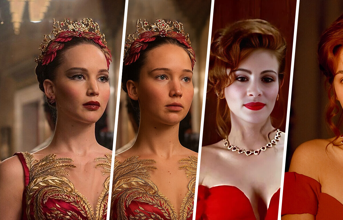 Мы попросили нейросеть стереть макияж с киношных красоток и малость обалдели