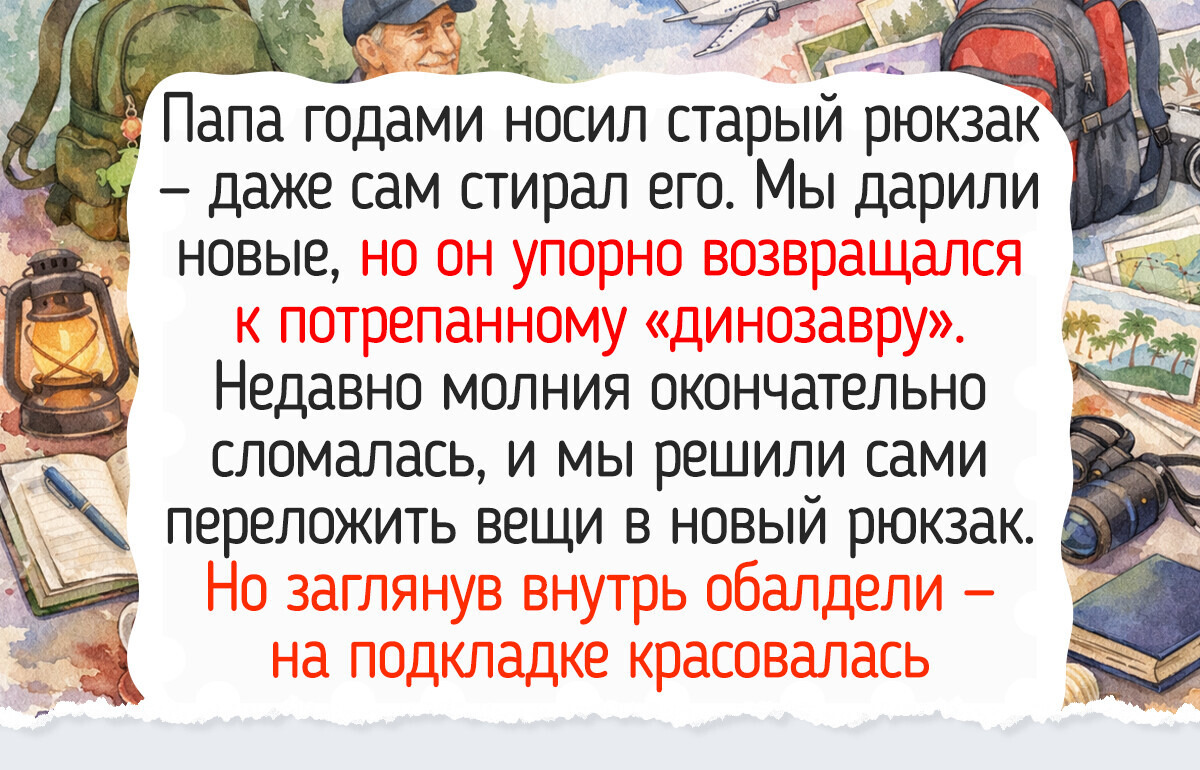 14 ярких историй о наших близких, чья манера действовать украдкой вызывает теплую улыбку
