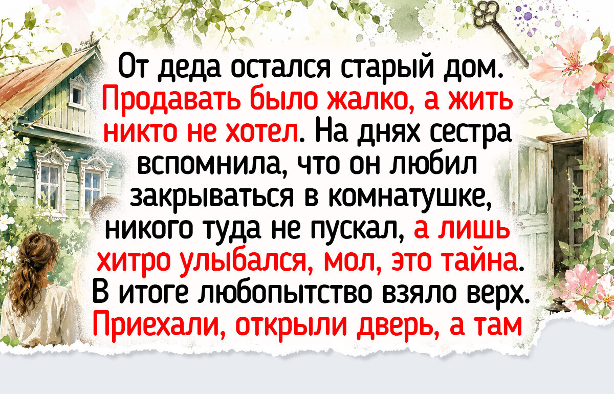 20+ находок в старых домах, которые превратили простую уборку в настоящий детектив
