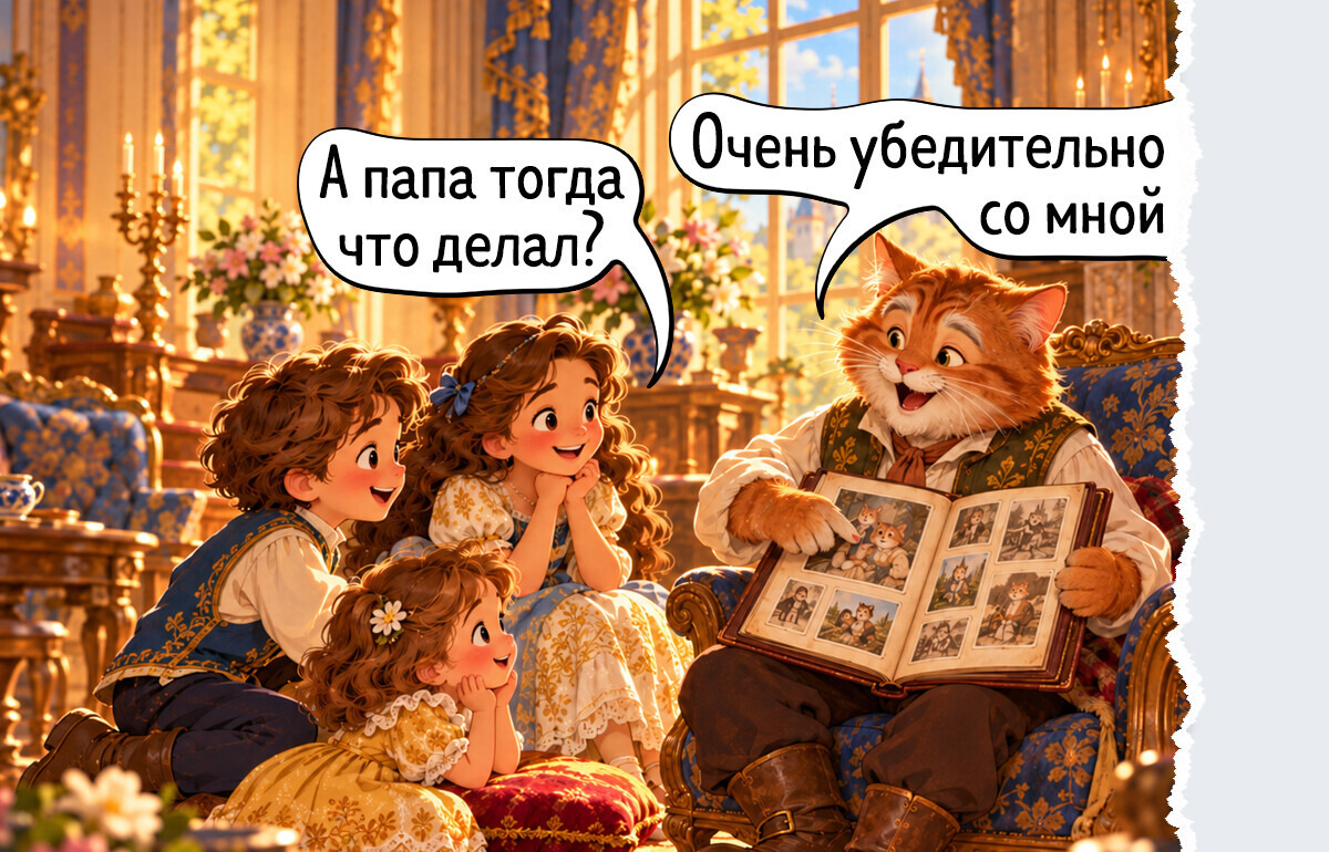 Как живут сказочные герои спустя годы: ищут детские туфельки и делят печь с котом