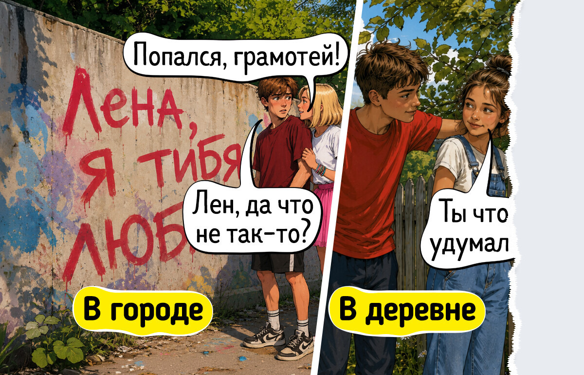 16 ярких комиксов о детстве в городе и в деревне, от которых веет то нагретым на солнце асфальтом, то парным молоком 16 ярких комиксов о детстве в городе и в деревне, от которых веет то нагретым на солнце асфальтом, то парным молоком