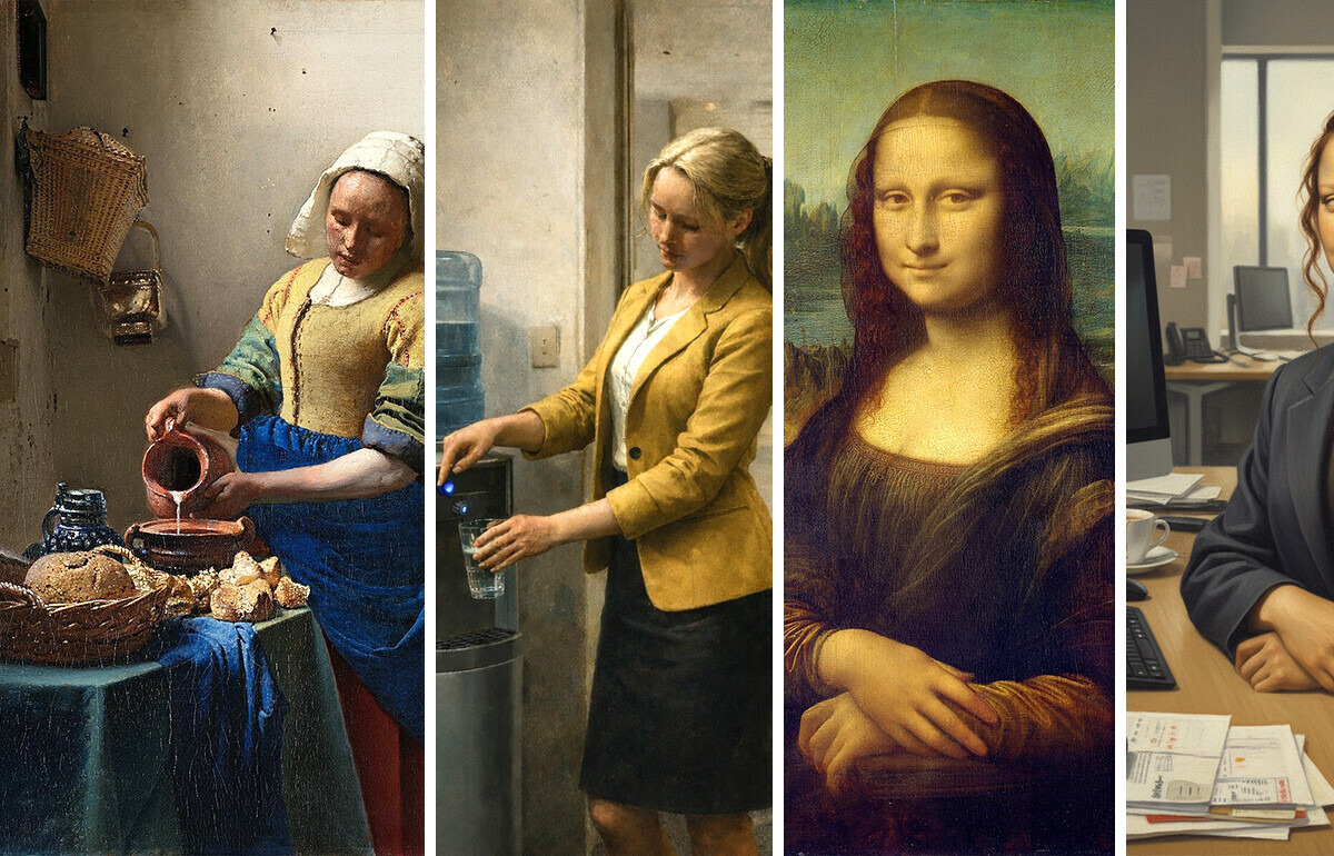 Как выглядели бы офисные будни и корпоративы на полотнах знаменитых живописцев Как выглядели бы офисные будни и корпоративы на полотнах знаменитых живописцев