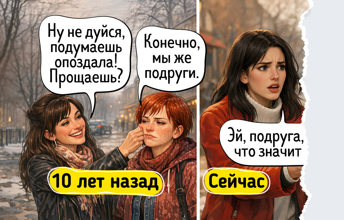 10 наглядных примеров того, как лихо время меняет наши вкусы и взгляды