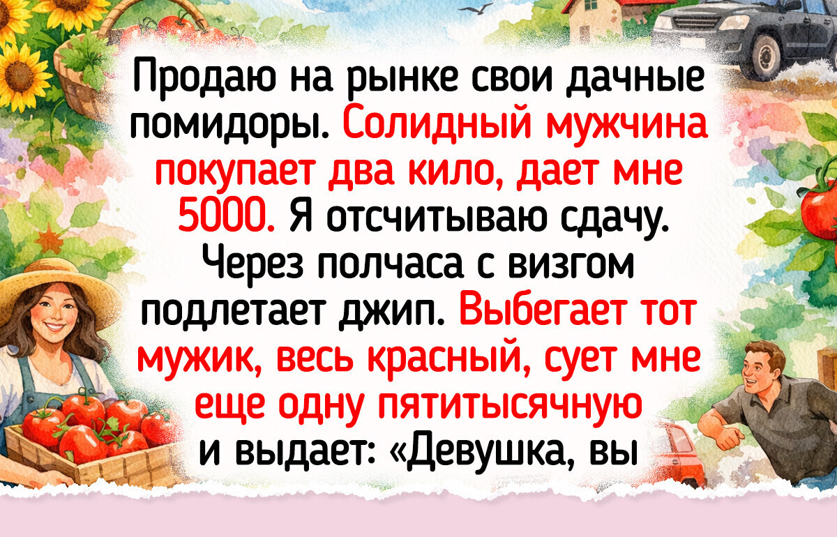 15+ историй с рынка, которые поднимают настроение не хуже холодного августовского арбуза