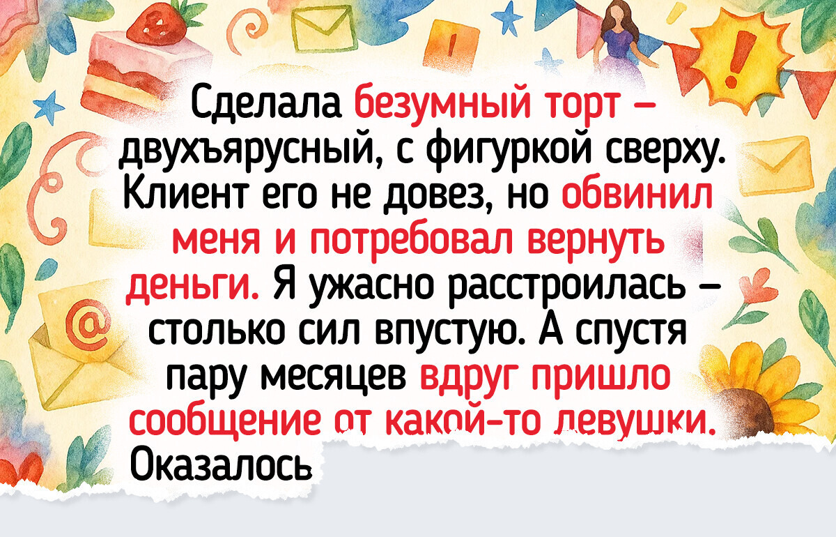 Мой путь кондитера: от неудачных капкейков до торта, который изменил все