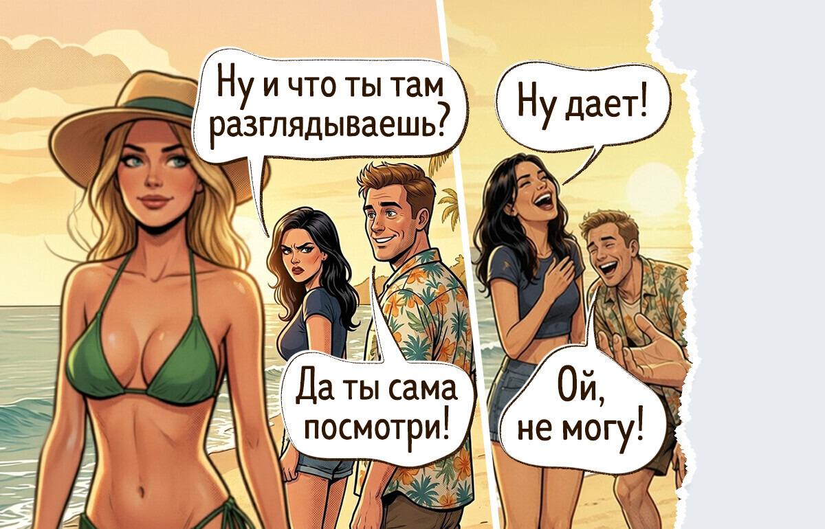 15 теплых комиксов про отпуск у моря, в которых вы легко узнаете себя или соседа по шезлонгу