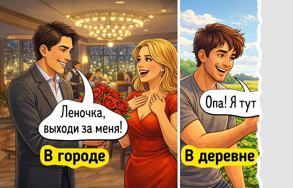 15+ юморных комиксов о том, почему городскому жителю в деревне многое кажется магией