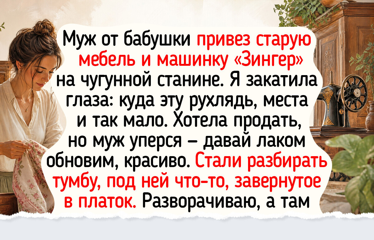 17 человек, которым старая мебель добавила не только уюта, но и поводов для улыбки