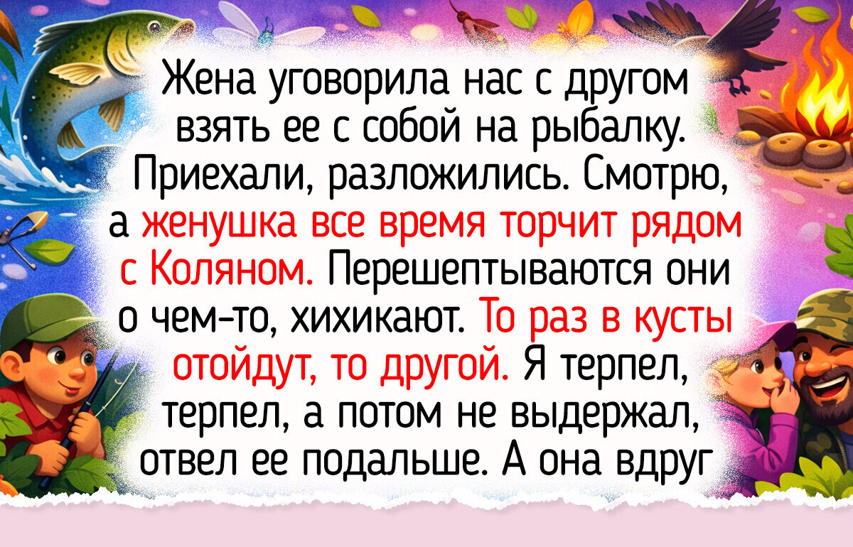 17 жизненных историй о людях, которые пошли в лес да на рыбалку — и не пожалели ни разу