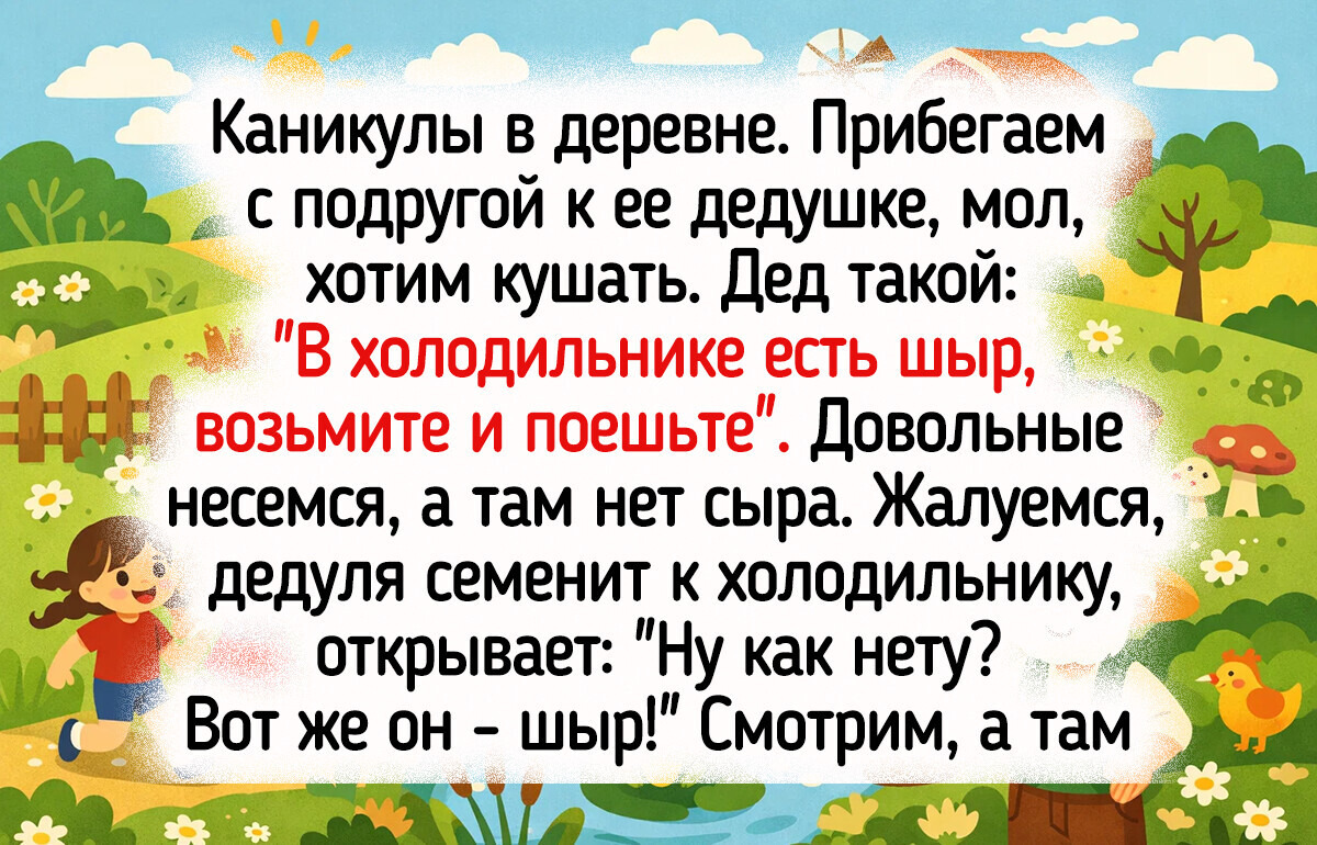 14 историй о деревенском детстве, которые пахнут бабушкиными пирогами, парным молоком и свободой