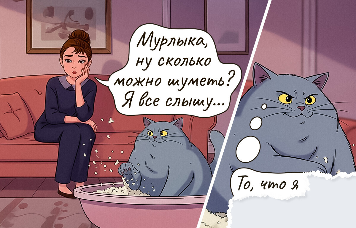 15 комиксов, которые наконец-то «перевели» для нас, о чем на самом деле думают наши питомцы