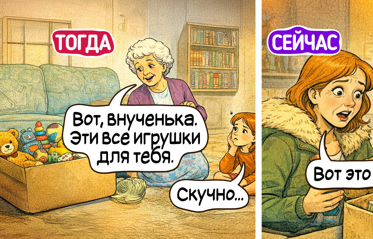 15 комиксов о том, что когда-то было у всех, а теперь стоит целое состояние