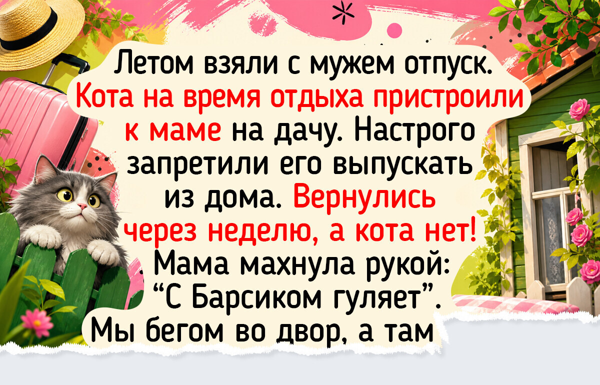 15 счастливых историй о животных, которые сами нашли свой дом и наполнили его теплом и уютом
