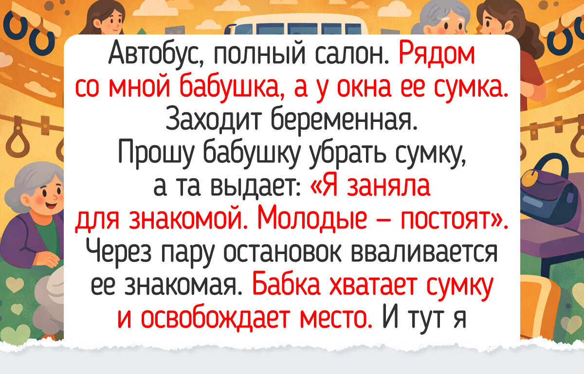 18 душевных историй, которые могли произойти только в автобусе или маршрутке