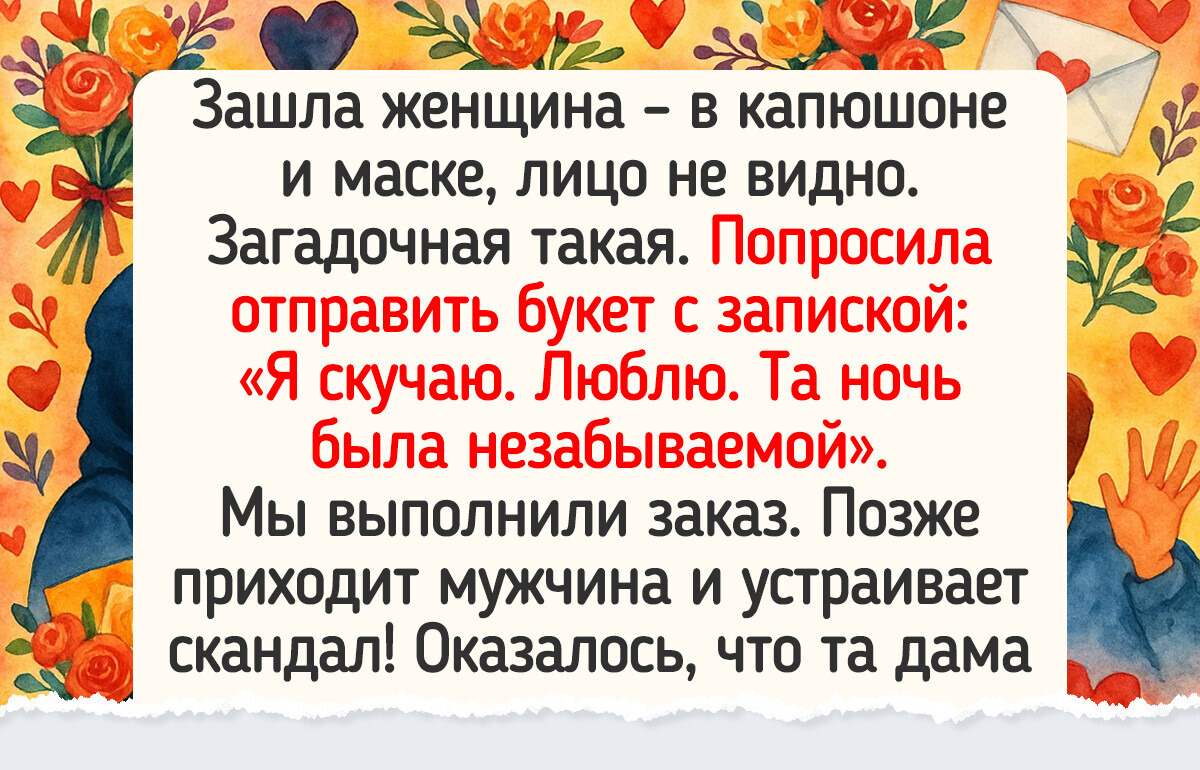Флористы рассказали о клиентах, которых всю жизнь будут вспоминать. Кого-то с икотой, а кого-то — с теплом Флористы рассказали о клиентах, которых всю жизнь будут вспоминать. Кого-то с икотой, а кого-то — с теплом