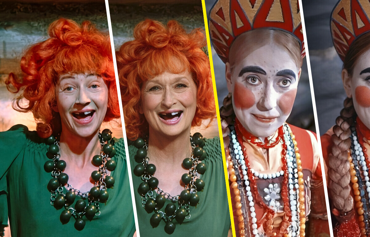 Как будут выглядеть 16 персонажей новогодних фильмов, если заменить их на западных актеров