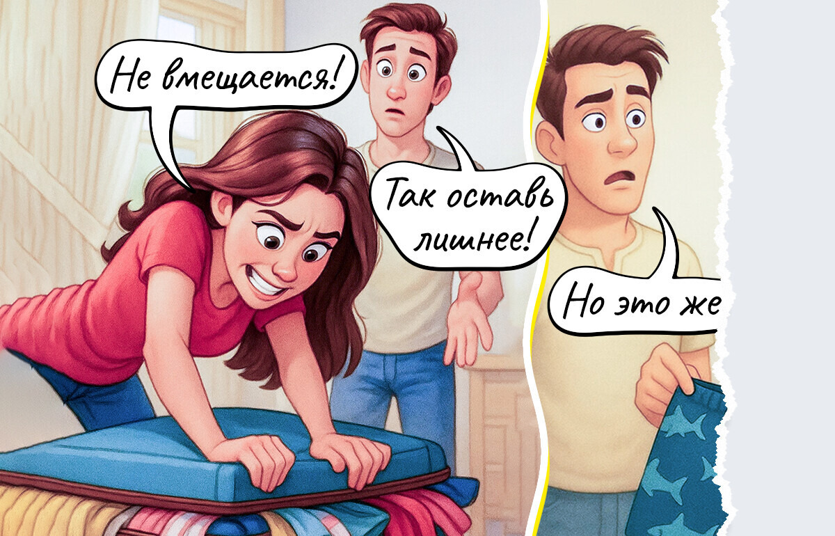 15 комиксов о том, что есть только два типа людей и, как правило, они живут вместе