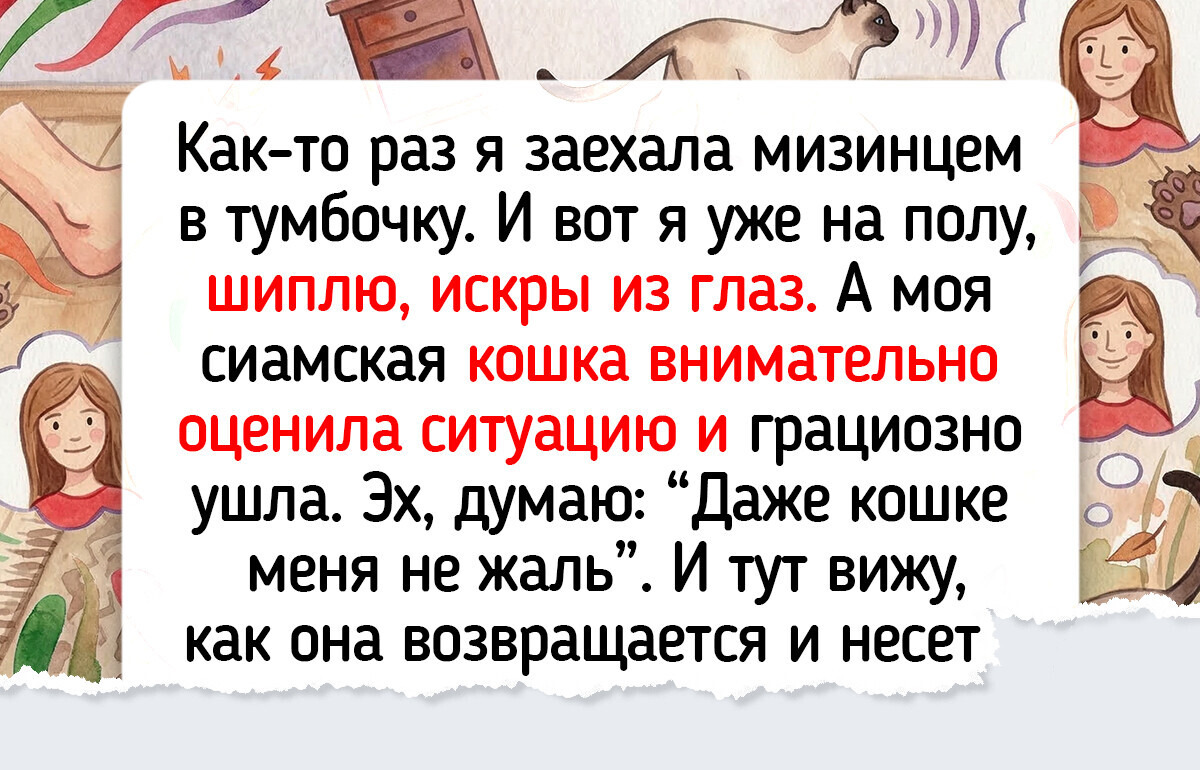 16 душевных историй о питомцах, которые и смекалку вовремя проявят, и поддержат в трудный час