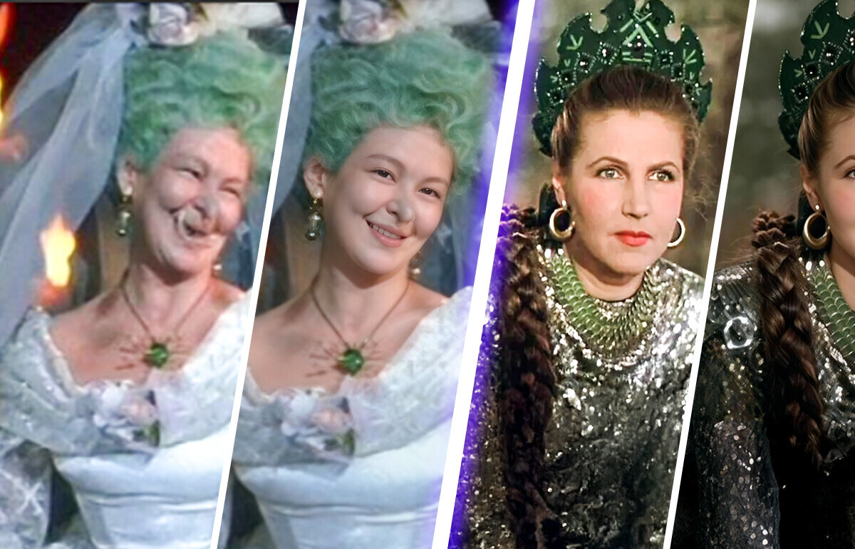 Как выглядела бы в юности Баба-яга и другие чародейки из сказок, которых мы не представляем молодыми