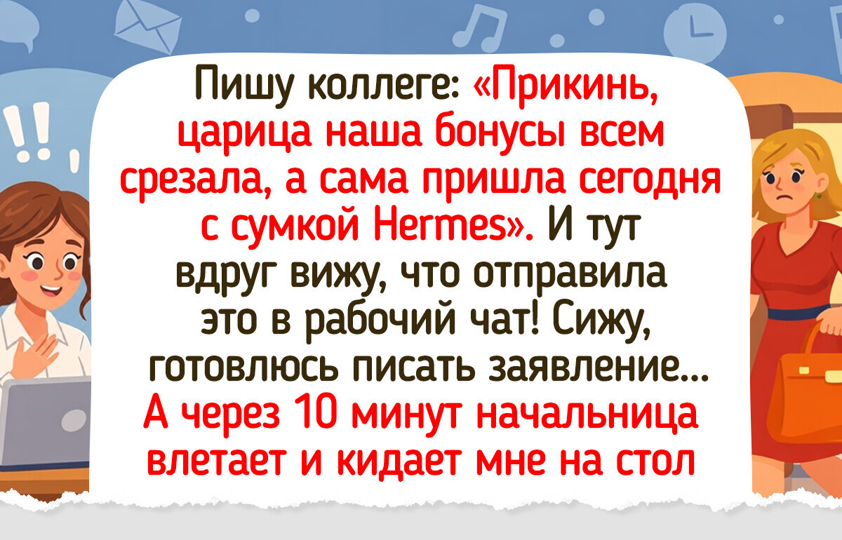 20+ случаев в рабочих чатах, где жизнь бурлит без перерывов и выходных