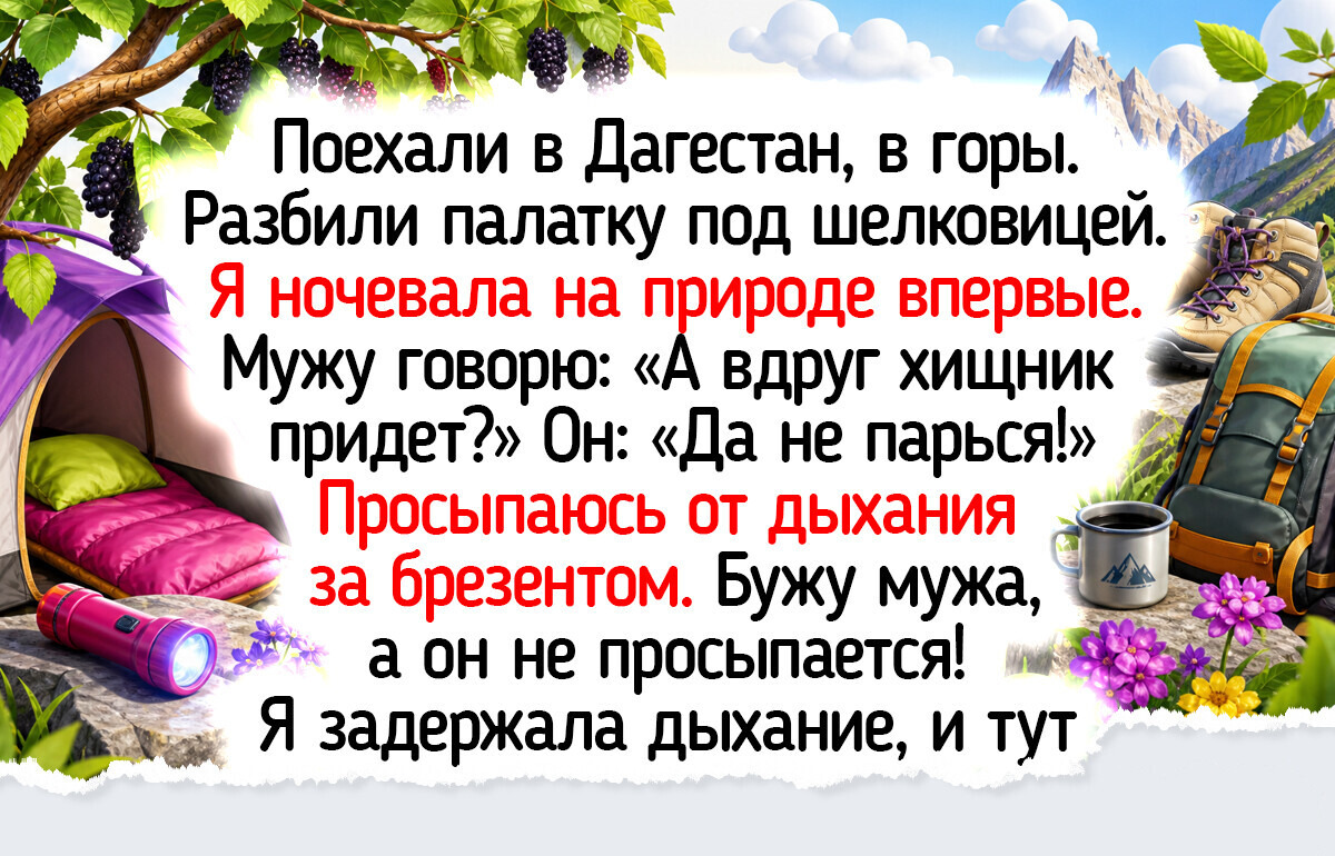 15+ летних историй про походы и отдых на природе, полные ярких впечатлений