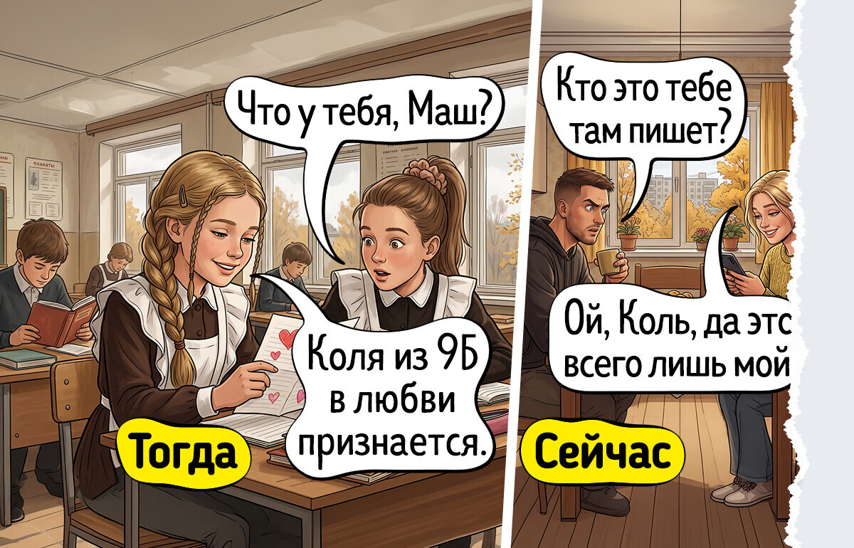 18 комиксов и историй о том, как мы меняемся с годами 18 комиксов и историй о том, как мы меняемся с годами