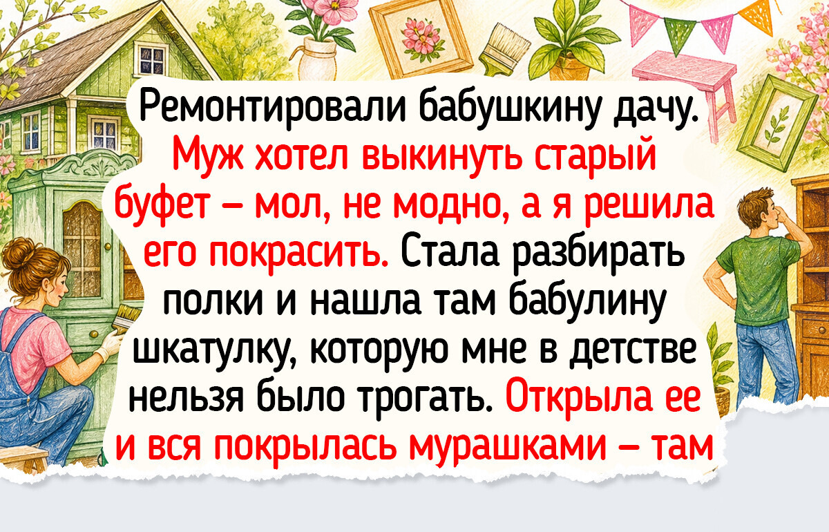 25 человек, которым старая мебель подарила домашний уют и море маленьких радостей