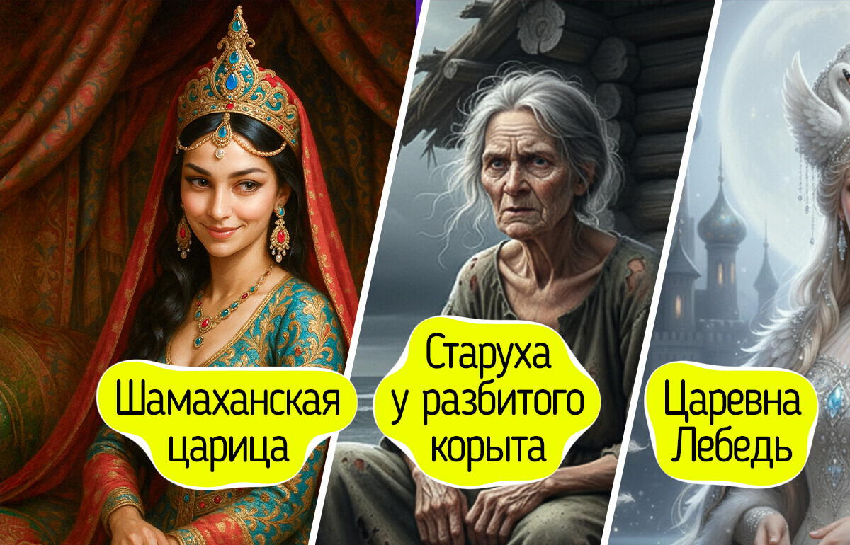 Мы попросили нейросеть создать 16 иллюстраций к сказкам Пушкина, и результат — просто «ах» Мы попросили нейросеть создать 16 иллюстраций к сказкам Пушкина, и результат — просто «ах»