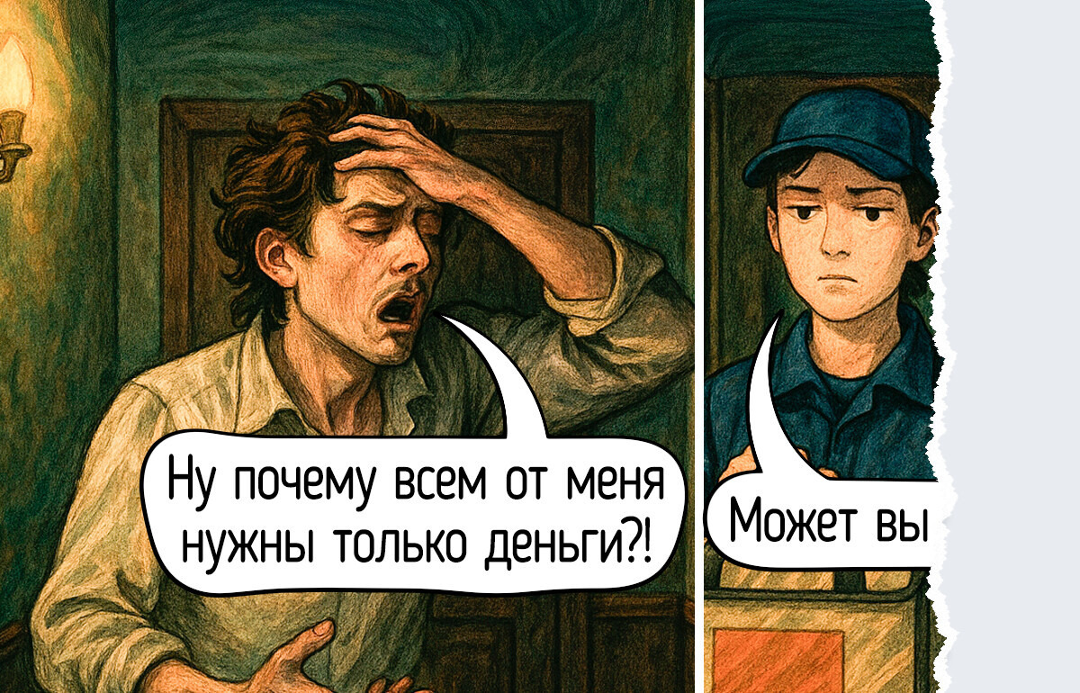 14 ироничных комиксов о жизни курьеров, которые каждый день видят больше, чем мы за год