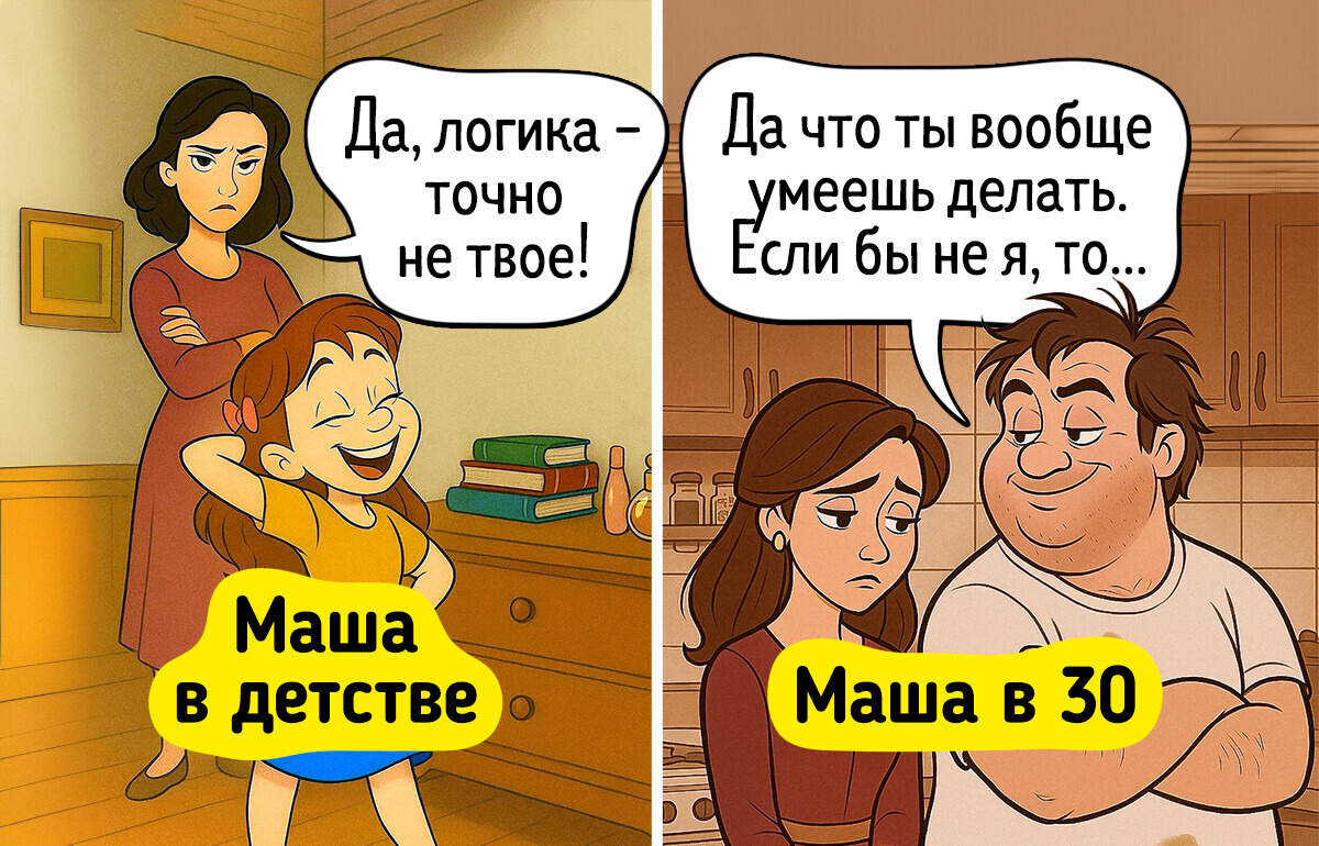 10 неосторожных фраз родителей, которые аукнутся детям ближе к 30