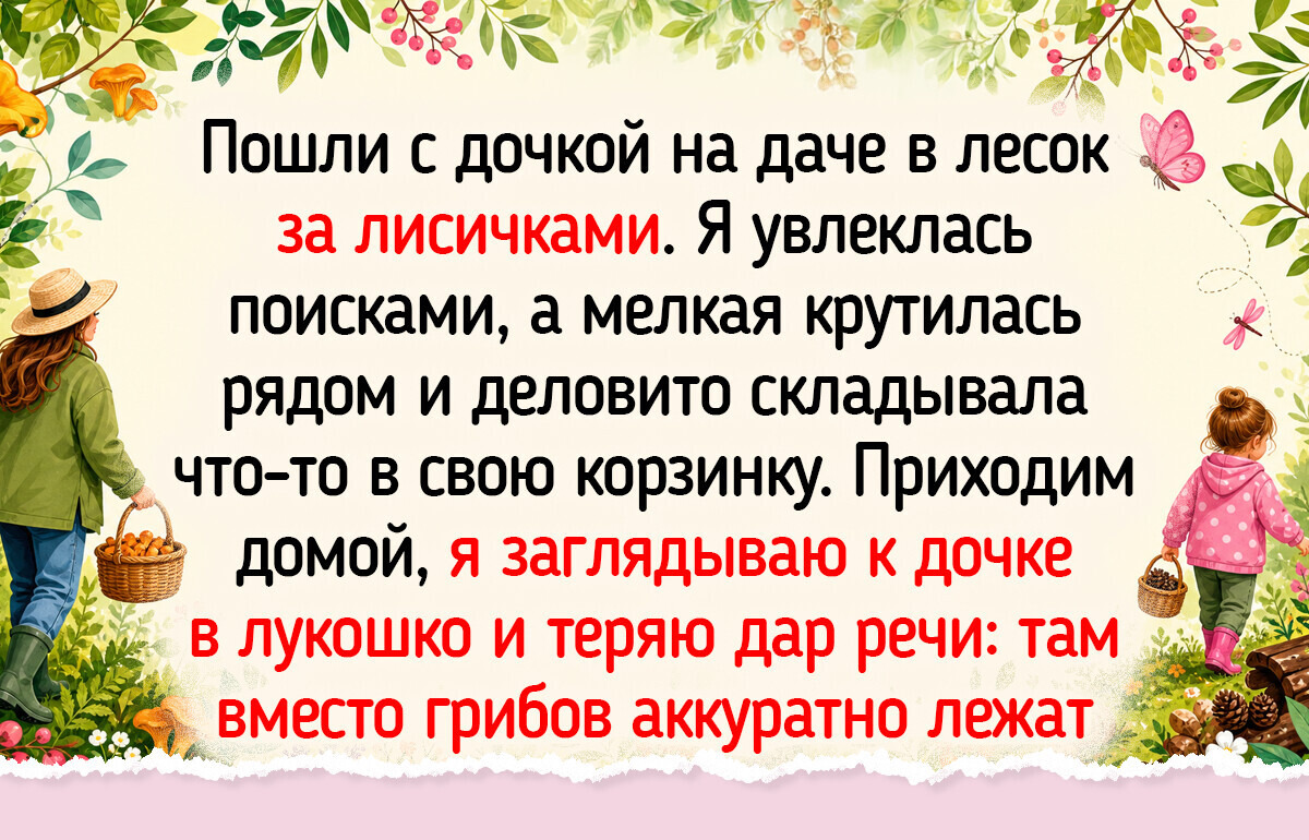 23 истории про грибников, которые вышли из леса с полной корзинкой впечатлений и маленьких радостей