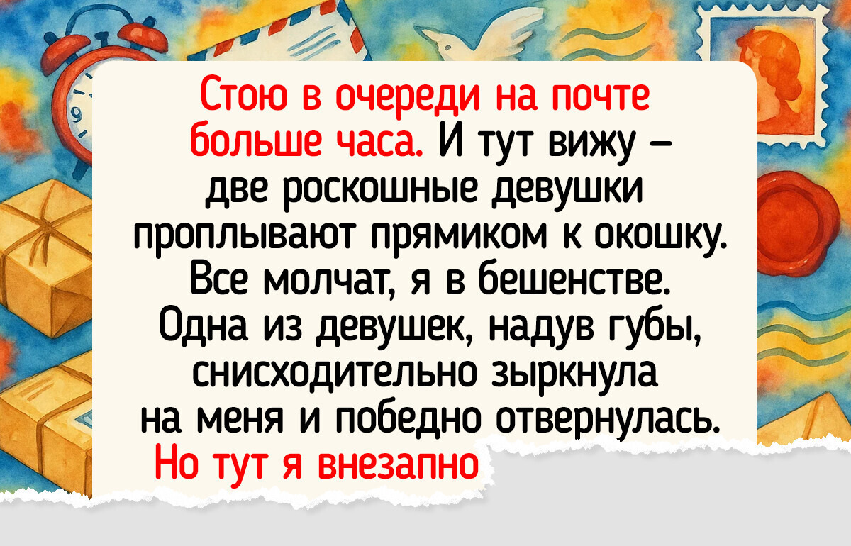 16 человек хотели забрать или отправить посылку, и начался такой квест, что хоть сериал снимай 16 человек хотели забрать или отправить посылку, и начался такой квест, что хоть сериал снимай