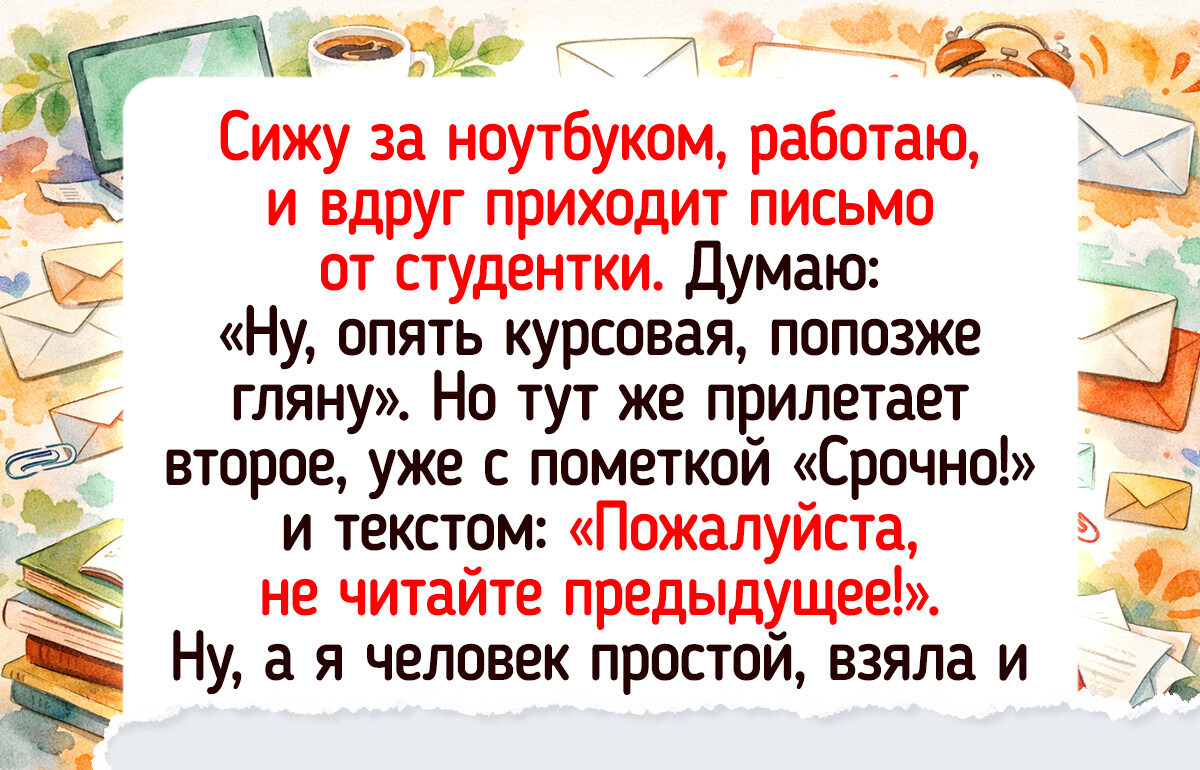 12 задорных историй о сессиях и дипломах, которые освежают, как первый майский дождь