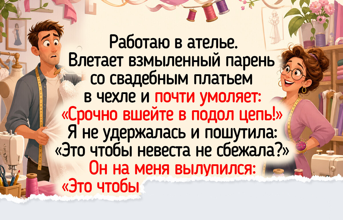 15 простых и ироничных историй о мастерах и их клиентах, которые на долгие годы остались в памяти