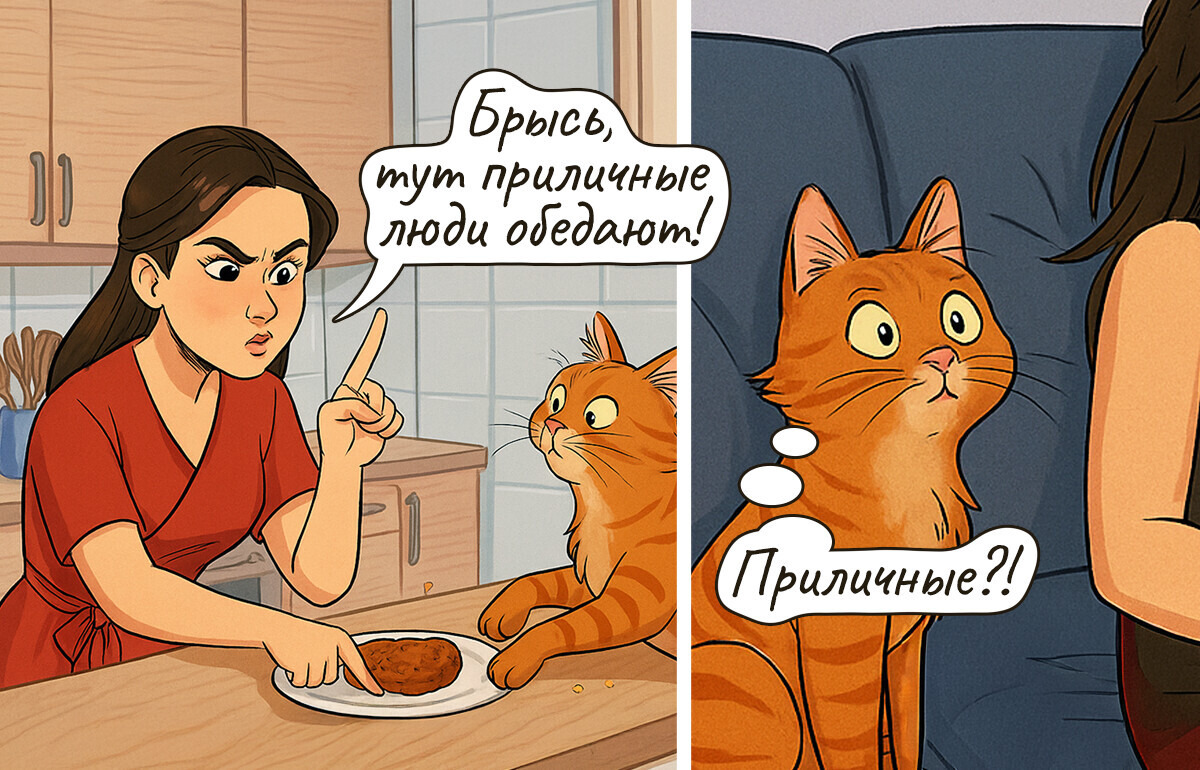 17 честных комиксов от лица питомцев, где каждый хозяин узнает себя 17 честных комиксов от лица питомцев, где каждый хозяин узнает себя