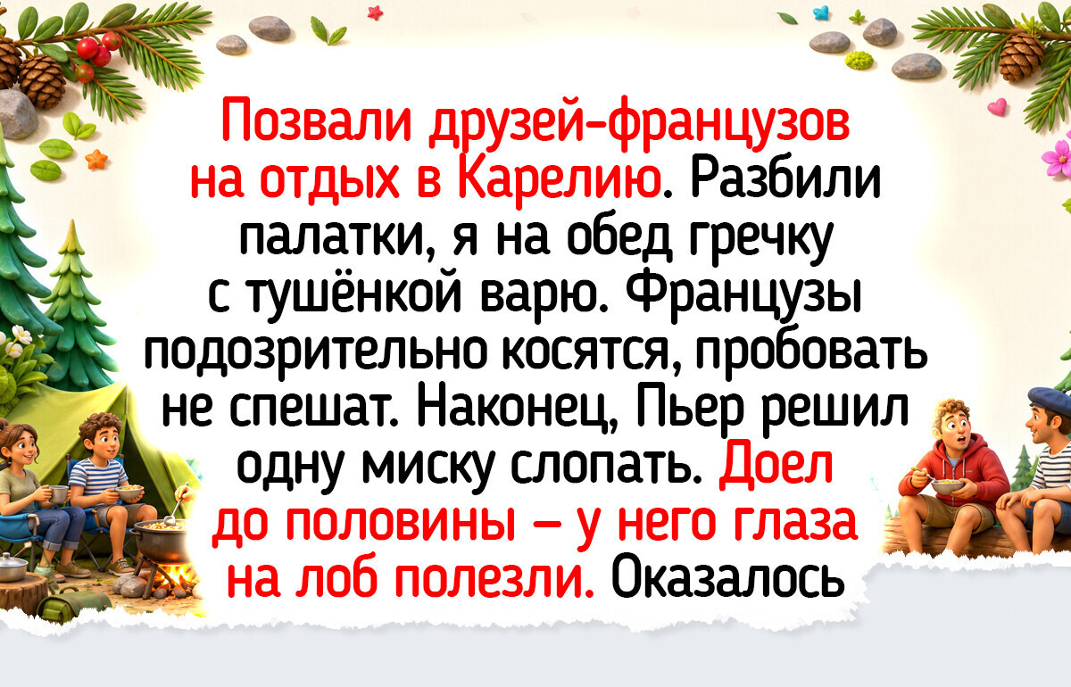 20+ человек, которые выбрали отдых на природе и нахватались впечатлений с головой