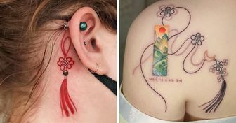 Корейская художница создает изящные татуировки, и они просто олицетворение нежности