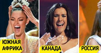 Посмотрите, как реагировали на победу в конкурсе «Мисс Вселенная» девушки из разных стран