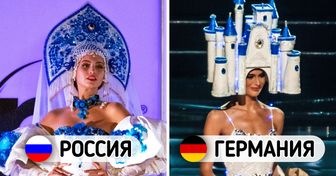 14 участниц конкурса «Мисс Вселенная», платья которых сверкали ярче, чем эпатажные наряды Леди Гаги