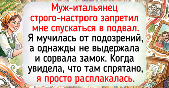 Я вышла замуж за итальянца и думала, что привыкла ко всему. Пока не нашла в подвале его главный секрет